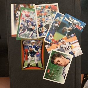 Tom Brady NFL Trading Card Lot